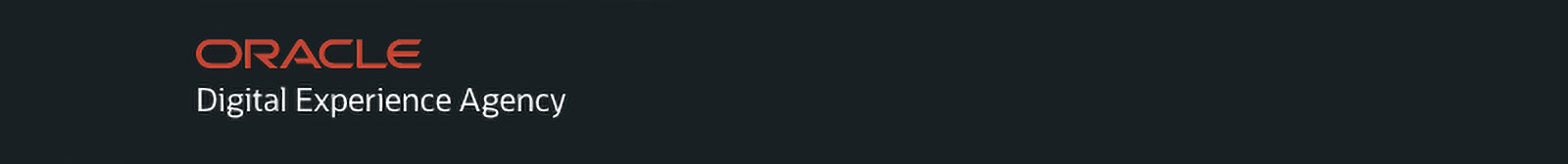 Oracle Digital Experience Agency